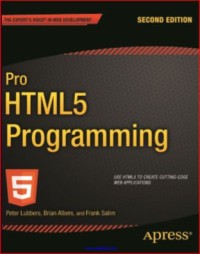 Image of Pro HTML5 Programming