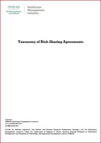 Image of Taxonomy of Risk-Sharing Agreements