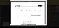 Image of Enterprise Risk Management Framework