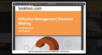 Image of Effective Management Decision Making An Introduction