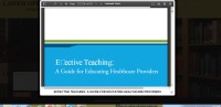 Image of EFFECTIVE TEACHING: A GUIDE FOR EDUCATING HEALTHCARE PROVIDERS