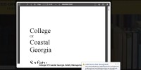 Image of College  Of Coastal Georgia  Safety Management Plan