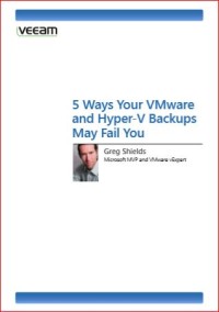 Image of 5 Ways Your VMware and Hyper-V Backups May Fail You