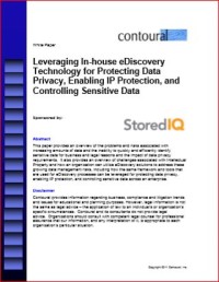 Image of Leveraging In-house eDiscovery Technology for Protecting Data Privacy, Enabling IP Protection, and Controlling Sensitive Data