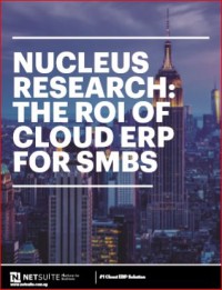 Image of NUCLEUS RESEARCH: THE ROI OF CLOUD ERP FOR SMBS