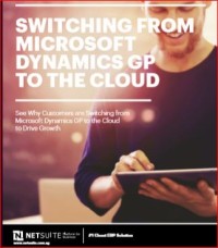 Image of SWITCHING FROM MICROSOFT DYNAMICS GP  TO THE CLOUD