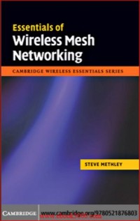 Image of Essentials of Wireless Mesh Networking