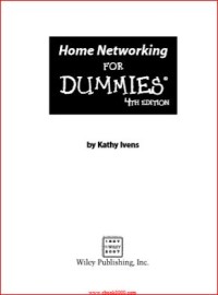 Image of Home Networking For Dummies