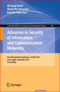 Image of Advances in Security of Information and Communication Networks