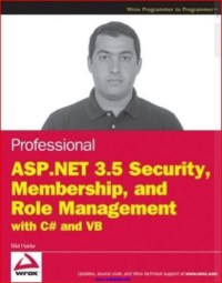 Image of Professional ASP.NET 3.5 Security, Membership, and Role Management with C# and VB