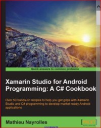 Image of Xamarin Studio for Android Programming: A C# Cookbook