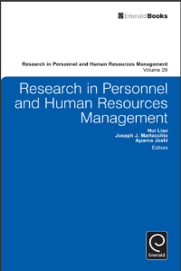 Image of RESEARCH IN PERSONNEL AND HUMAN RESOURCES MANAGEMENT