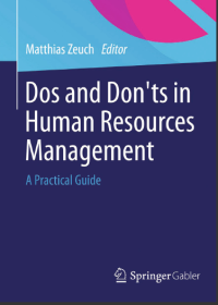 Image of Dos and Don’ts in Human Resources Management:A Practical Guide