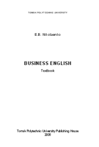 Image of BUSINESS ENGLISH