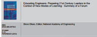 Image of Educating Engineers: Preparing 21st Century Leaders in the Context of New Modes of Learning: Summary of a Forum