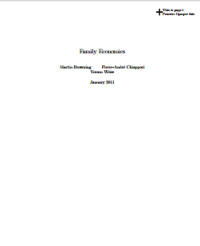 Image of Family Economics