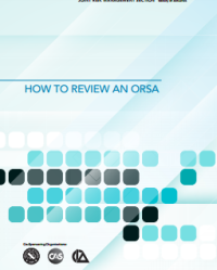 Image of HOW TO REVIEW AN ORSA