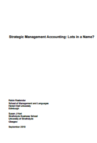Image of Strategic Management Accounting: Lots in a Name?