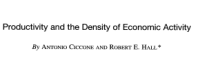 Image of Productivity and the Density of Economic Activity
