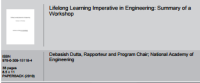 Image of Lifelong Learning Imperative in Engineering: Summary of a Workshop