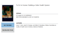 Image of To Err Is Human