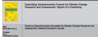 Image of Describing Socioeconomic Futures for Climate Change Research and Assessment:
Report of a Workshop