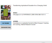 Image of Transforming Agricultural Education for a Changing World
