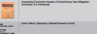 Image of Assessing Economic Impacts of Greenhouse Gas Mitigation: Summary of a Workshop