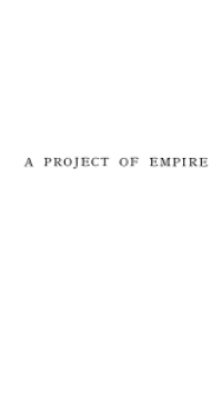 Image of A PROJECT OF EMPIRE