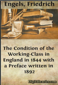 Image of The Condition of the Working-Class in England in 1844 With a Preface written in 1892