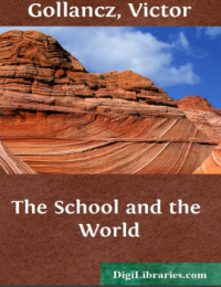 Image of THE SCHOOL AND THE WORLD