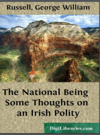 Image of THE NATIONAL BEING Some Thoughts on an Irish Polity