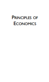 Image of PRINCIPLES OF ECONOMICS