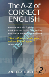 Image of THE A-Z OF CORRECT ENGLISH
