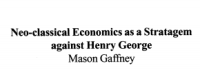 Image of Neo-classical Economics as a Stratagem against Henry George