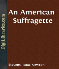 Image of AN AMERICAN SUFFRAGETTE