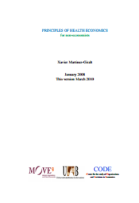 Image of PRINCIPLES OF HEALTH ECONOMICS for non-economists