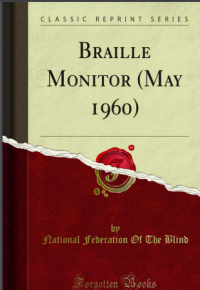Image of Braille Monitor (May 1960)