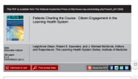 Image of Patients Charting the Course