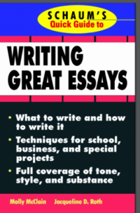 Image of SCHAUM'S QUICK GUIDE TO WRITING GREA ESSAYS
