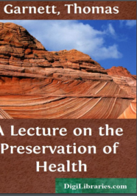 Image of A Lecture on the Preservation of Health