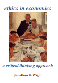 Image of ethics in economics