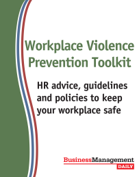 Image of Workplace Violence Prevention Toolkit