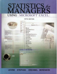 Image of STATISTICS FOR MANAGERS
