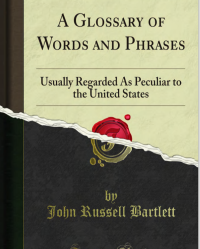 Image of A Glossary of Word and Phrases