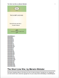 Image of The Short Line War