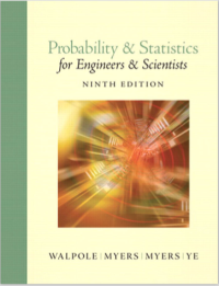 Image of Probability & Statistics for Engineers & Scientists