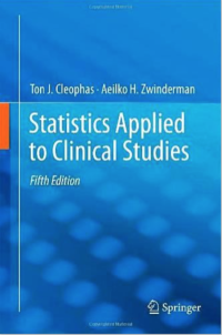 Image of Statistics Applied to Clinical Studies