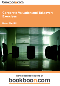 Image of Corporate Valuation and Takeover: Excercises