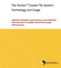 Image of The VeritasTM Cluster File System: Technology and Usage